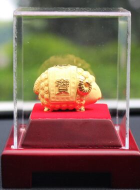 金馨豪品汽车用品车汽车内饰摆件摆饰装饰品绒沙金小绵创意摆件