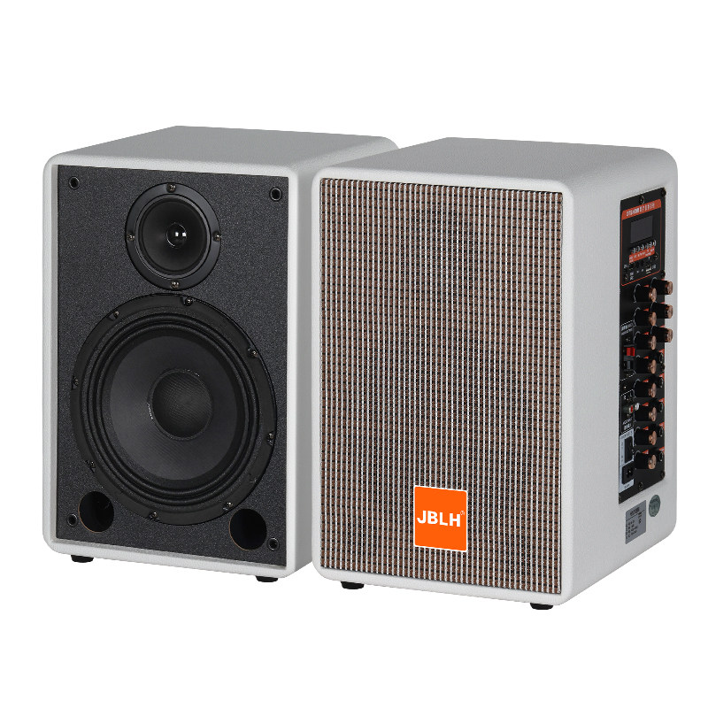 家用木质二分频书架音响8寸家庭2.0有源音箱HIFI高保真卡拉OK音响,淘宝优惠券,粉丝福利购,淘宝优惠卷