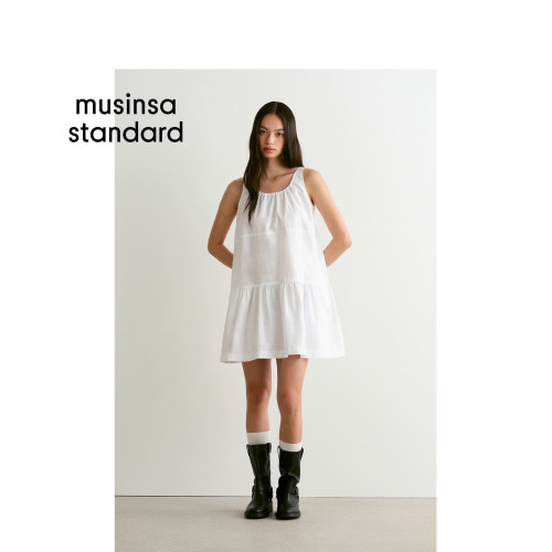 韩国26夏季新品女士简约休闲时尚连衣裙MUSINSA STANDARD - 图3