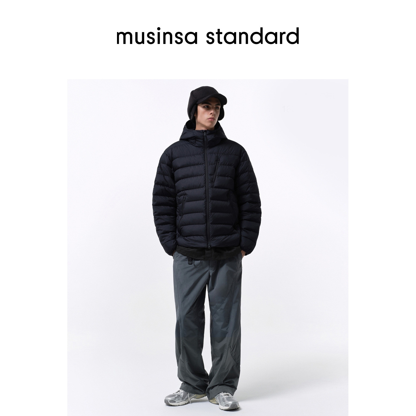韩国秋冬男士排骨羽绒夹克外套musinsa standard