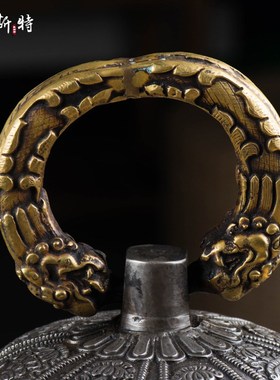 金刚铃居家供具尼泊尔手工艺品B铜八吉祥惊鸟铃挂饰风铃挂钟