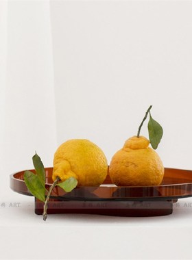 集饰样板房间厨房托盘摆件橱柜饰品意式咖啡壶杯X组合软装摆设