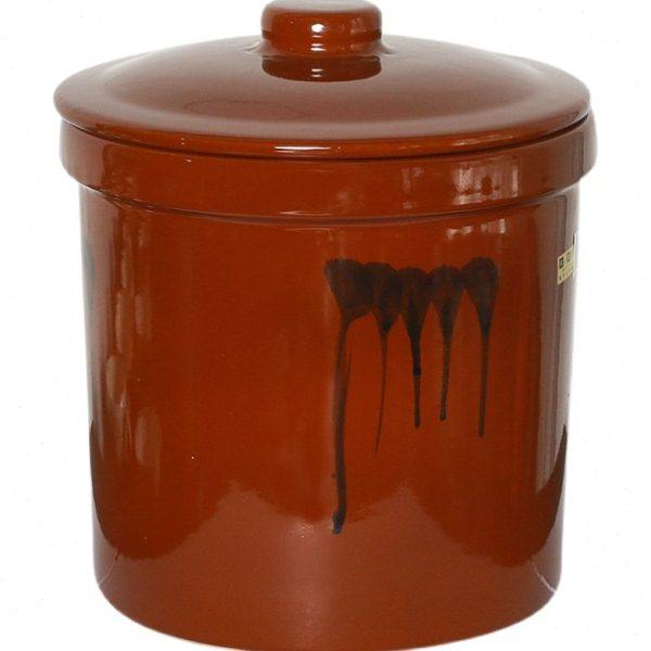 峻叔厨房 常滑烧大容量9L腌渍罐泡菜坛陶瓷缸大罐带重石腌咸菜缸,淘宝优惠券,粉丝福利购,淘宝优惠卷