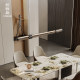 Italian minimalist one-word glass restaurant chandelier