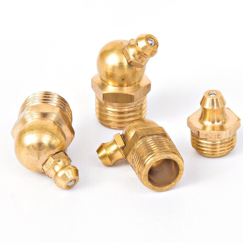 黄油嘴铜油嘴油嘴头铜油杯油咀油枪注枪头弯油嘴M6M8M10M12M14M16,淘宝优惠券,粉丝福利购,淘宝优惠卷