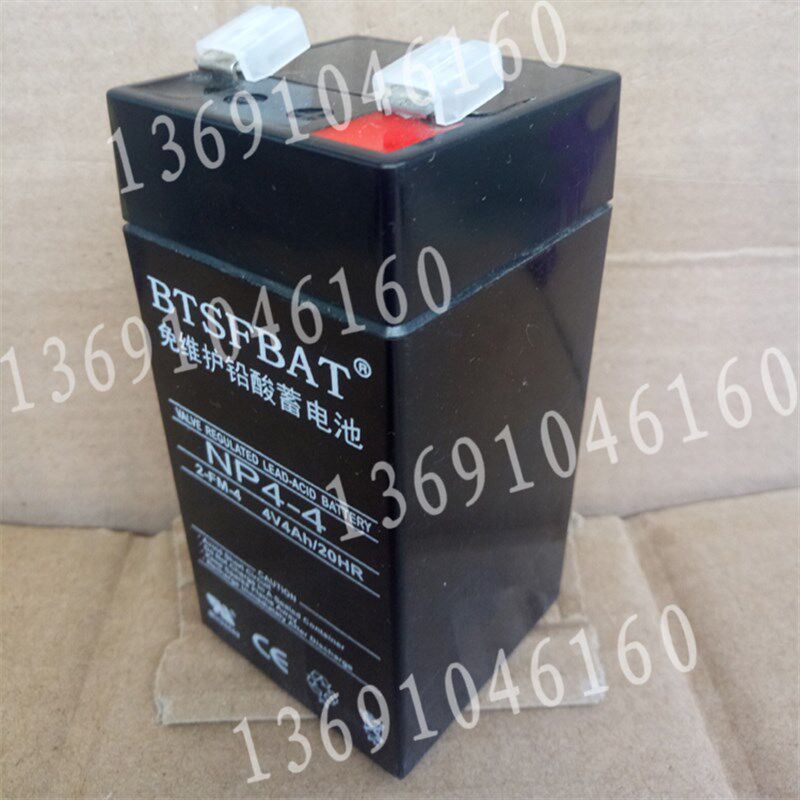 电子秤蓄电池6v蓄电池6v4AH-C蓄电池2-FM-4V4AH-5友声蓄电池专用 - 图1