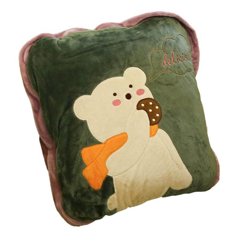 加厚抱枕被子两用靠垫被办公室珊瑚绒车载二合一毛毯午休头被汽车,淘宝优惠券,粉丝福利购,淘宝优惠卷