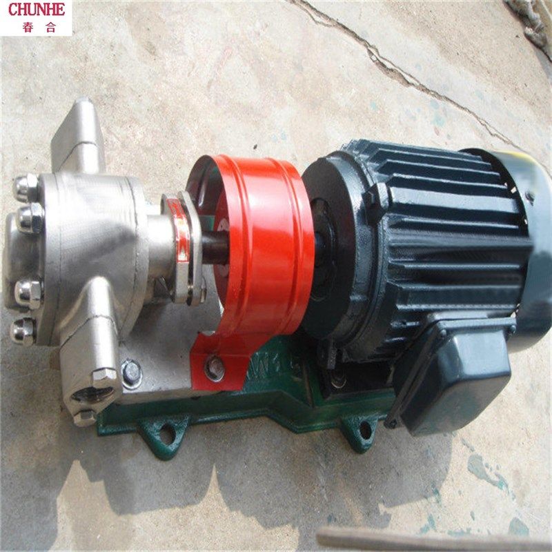 304不锈钢齿轮泵电机组两相220v/三相380V大流量食用油泵,淘宝优惠券,粉丝福利购,淘宝优惠卷