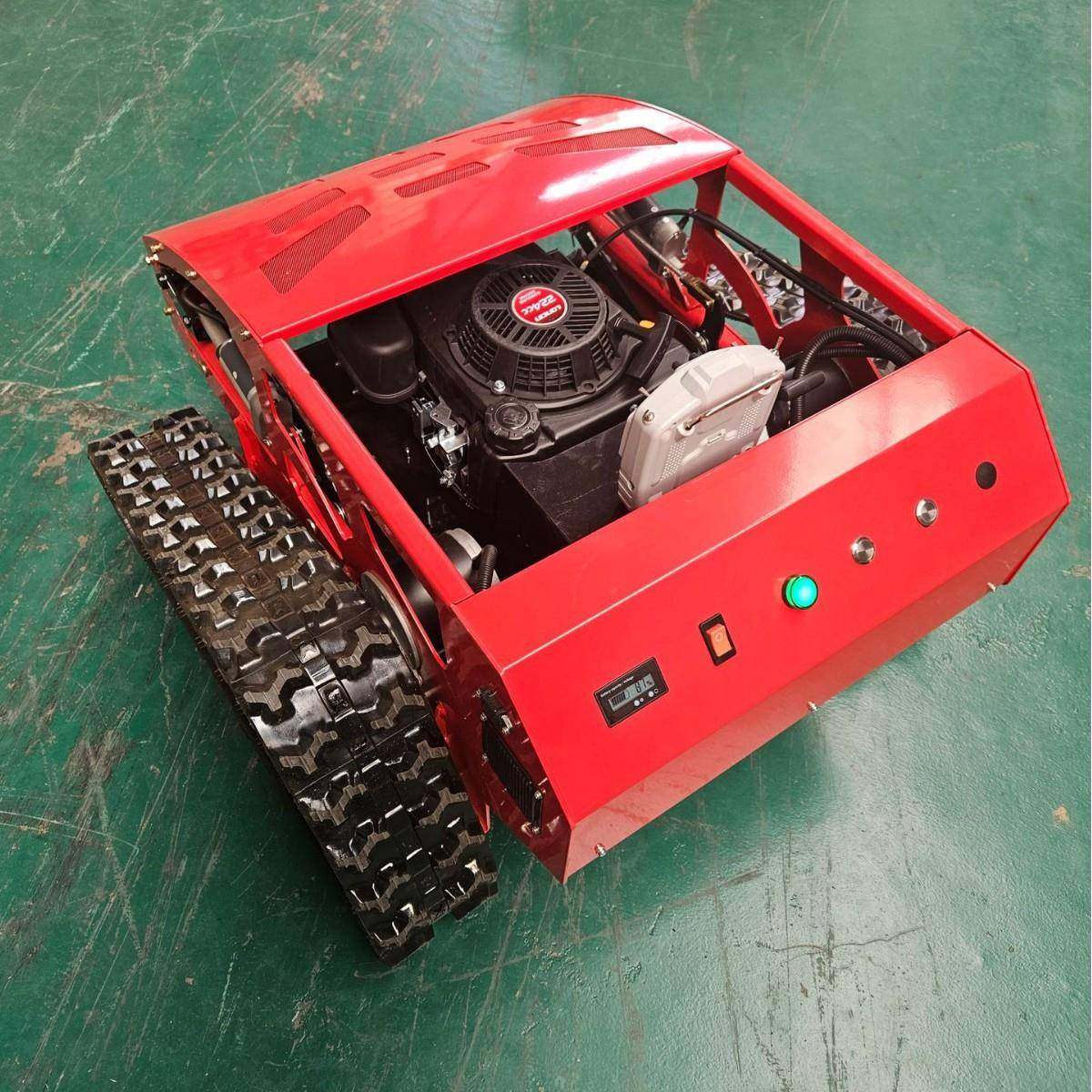 多功能履带式无线草坪修剪打碎草机果茶园遥控除草机智能割草机,淘宝优惠券,粉丝福利购,淘宝优惠卷