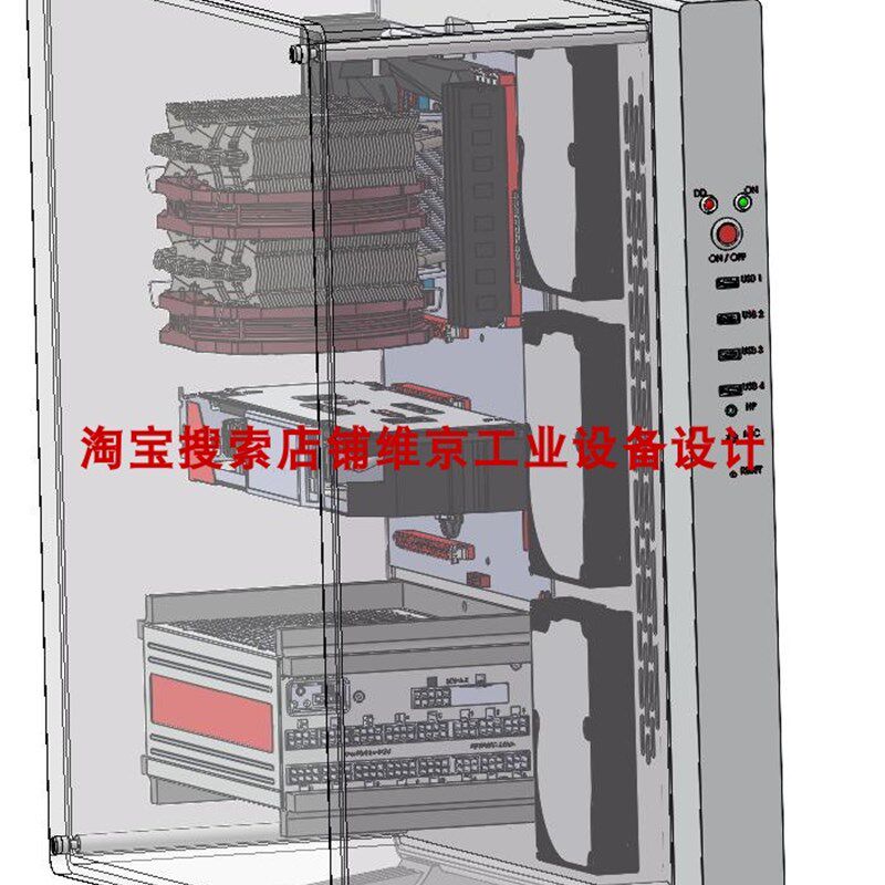 46 sets of computer case drawings/desktop computer host case drawings water-cooled case drawings 3D drawings