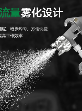 气动喷漆枪油漆喷枪汽车乳胶漆涂料专用小喷枪涂神器工业级喷漆壶