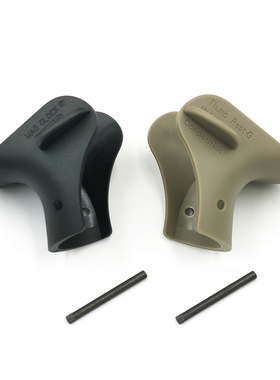 P1玩具GLOCK改装配件 G17专用拇指靠竞技虎口垫 防滑握把套霸缔唯