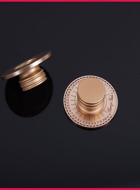 直接60mm土豪金电位器旋钮 音量旋钮  全铝金色旋钮