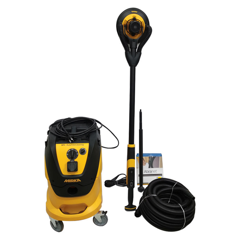 磨卡墙面打磨机抖尘联动工业吸尘器无尘干磨机9寸长杆磨机砂纸机,淘宝优惠券,粉丝福利购,淘宝优惠卷