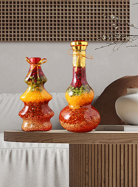 五谷丰登杂粮f摆件新居乔迁之喜装饰搬新家入宅仪式用品布置