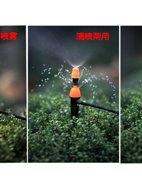 自动浇花器园艺淋水设备 家庭菜地喷灌系统 雾化微喷滴灌一体套装