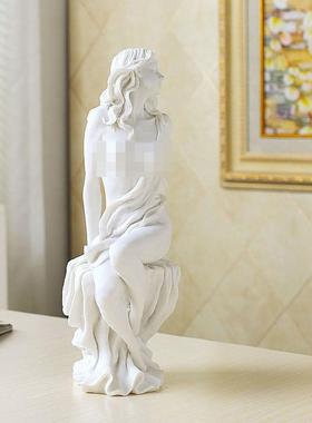 客厅装饰品摆件家居饰品样板间桌面电视柜酒柜摆设人物艺术品欧式