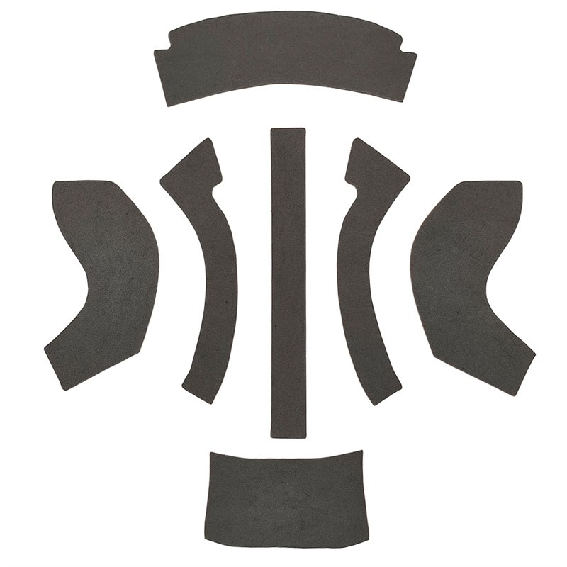 适用于shoei全盔通用Z8头盔内衬厚度调节海绵改装W副厂件无损安装 - 图1