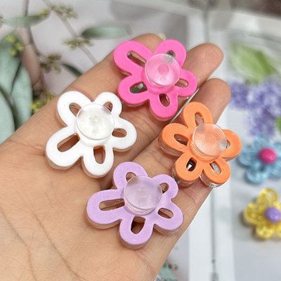 贝适美洞洞鞋装饰鞋花