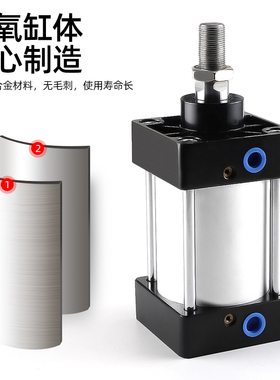 SC-32标准小型大推力气缸大全40/50X25x50x100x150x200x300x400-S