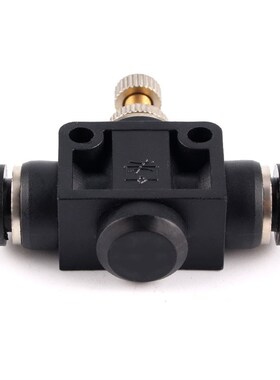 气管快速接头节流阀SA管道调节阀快插接头气动元件SA4/6/8/10/12