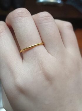 叠戴绝了！古董细金线中式复古叠搭戒指精致日常套戒实用百搭