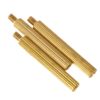 M2 double-pass copper column circular knurled single-head screw column monitoring support column security camera isolation spacer stud