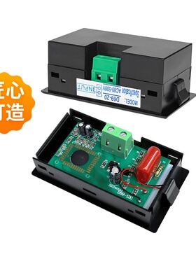 交流数显电压表ac80-500v电压测量显示器液晶电压表头D69-20 120