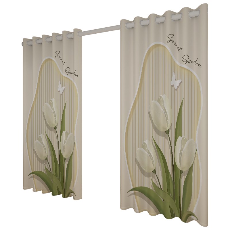 法式客厅隔断帘门帘落地r房间分间卧室分隔遮光窗帘免打孔遮挡帘 - 图3