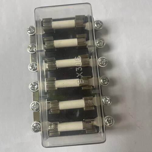 汽车管式保险管座4路6路8路保险丝盒多路6x30汽车AGC8路保险丝座 - 图3