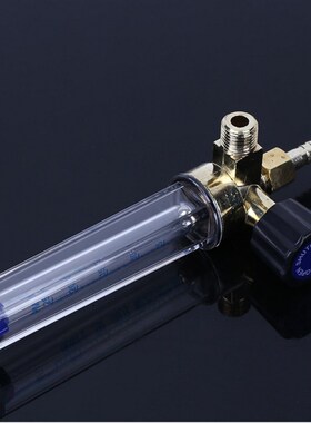 带座流量计半成 表管总成 氩气减压器 二氧化碳表筒 耀阳焊接配件