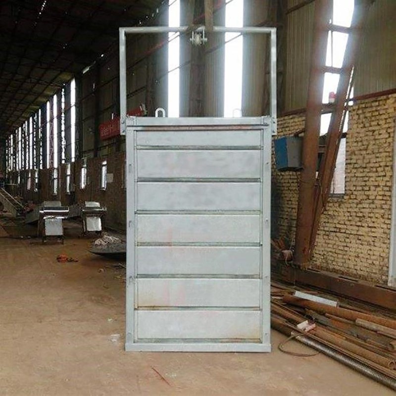 叠梁闸门水库用防腐设备不锈钢手动电动起吊装置启闭检修叠梁门 - 图1