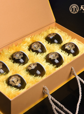 阴沉木鎏金茶g杯红木啤酒杯隔热木杯实木家用办公室茶道茶室水杯