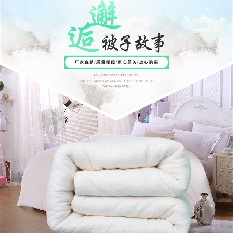 新疆棉被2020年新棉长绒棉棉芯棉褥8斤单双人被冬被床垫棉絮包邮,淘宝优惠券,粉丝福利购,淘宝优惠卷