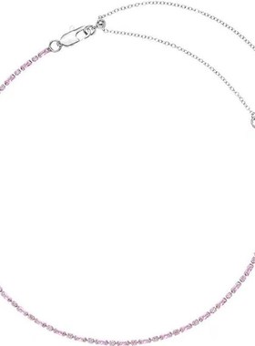 高级感锆石d项链女ins轻奢精致小众气质设计锁骨链百搭高级感颈链