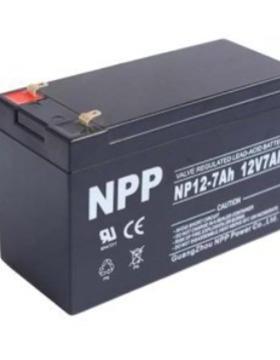 NPP耐普蓄电池免维护胶体蓄电池12V65AH机房直流屏/通信电源配套