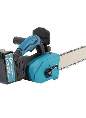 牧田款12寸无刷充电式锂电锯家用便携式园林大功率木材切割电链锯