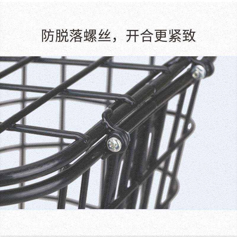 爱玛电动车配件大全台铃小刀原厂通用车篮菜篮车框车筐车篓改装 - 图0