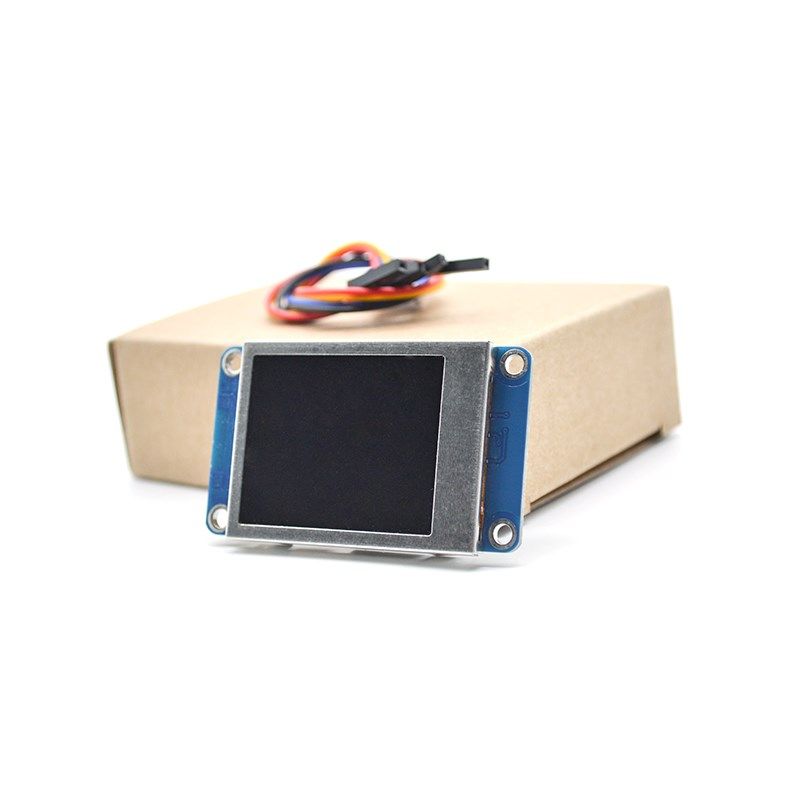 1.8寸无触摸串口屏 带字库 二维码显示屏 带铁框 HMI人机交互 TFT,淘宝优惠券,粉丝福利购,淘宝优惠卷