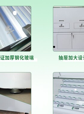 烟柜展示柜烟酒小型超市小卖部便利店组合烟玻璃柜台收银一体背柜