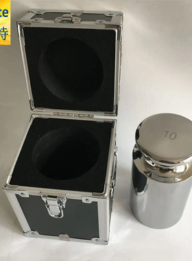 F1级砝码F2标准不锈钢法码天平M120kg校准100g10公斤计量片码配盒