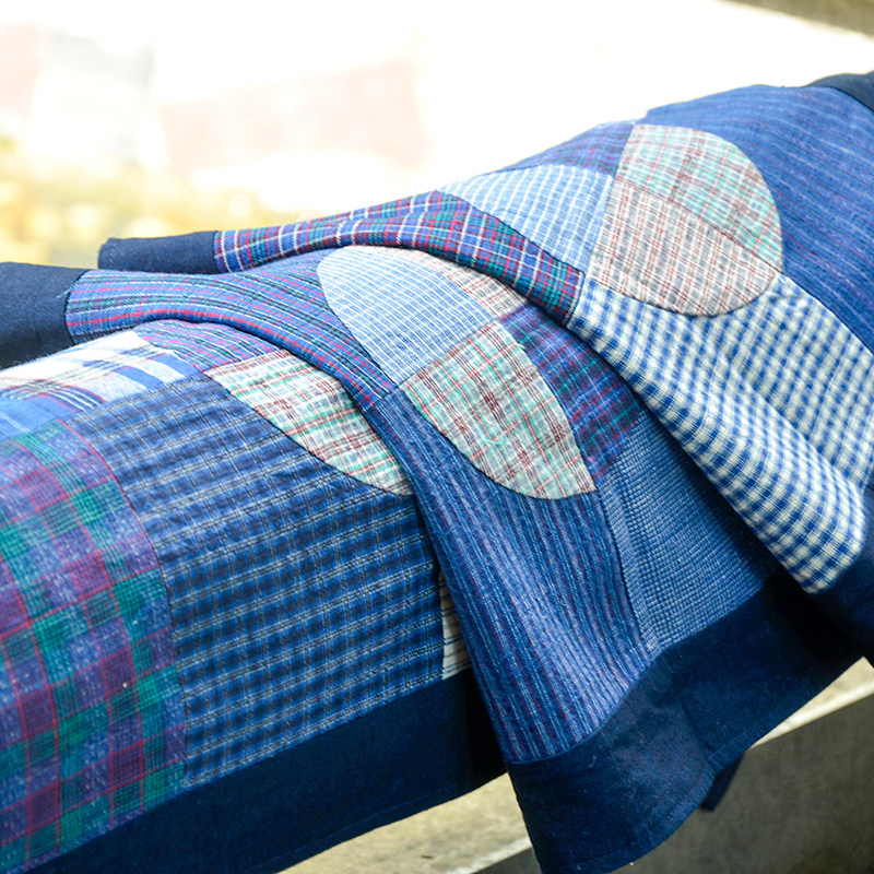 丹凤布艺:中式家居软饰上海手织布方圆土布拼布桌旗粗布床旗柜旗,淘宝优惠券,粉丝福利购,淘宝优惠卷