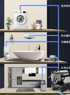 新款自吸泵家用220V全自动自来水增压泵加压泵静音水泵自吸抽水泵