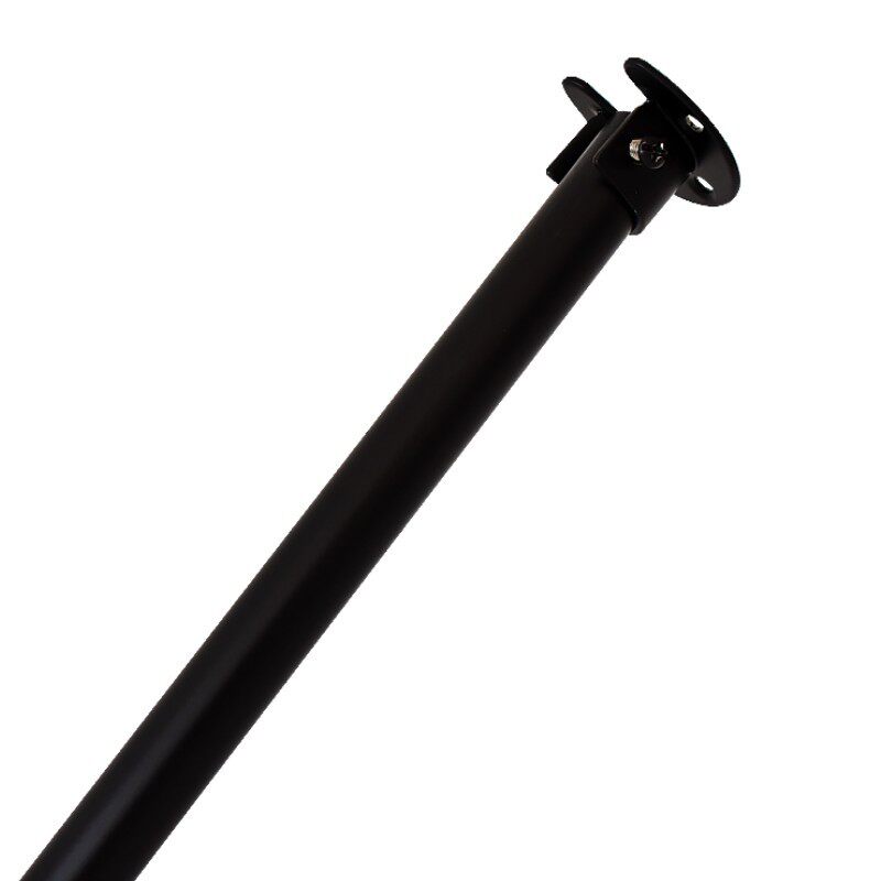 沛晴 免打孔晾衣架杆黑色单杆晾杆 阳台烤漆晒杆浴帘撑挂杆,淘宝优惠券,粉丝福利购,淘宝优惠卷