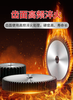 1.5模直齿轮组合传动正齿轮齿条50/55/60/65/70/75/80/90/100齿