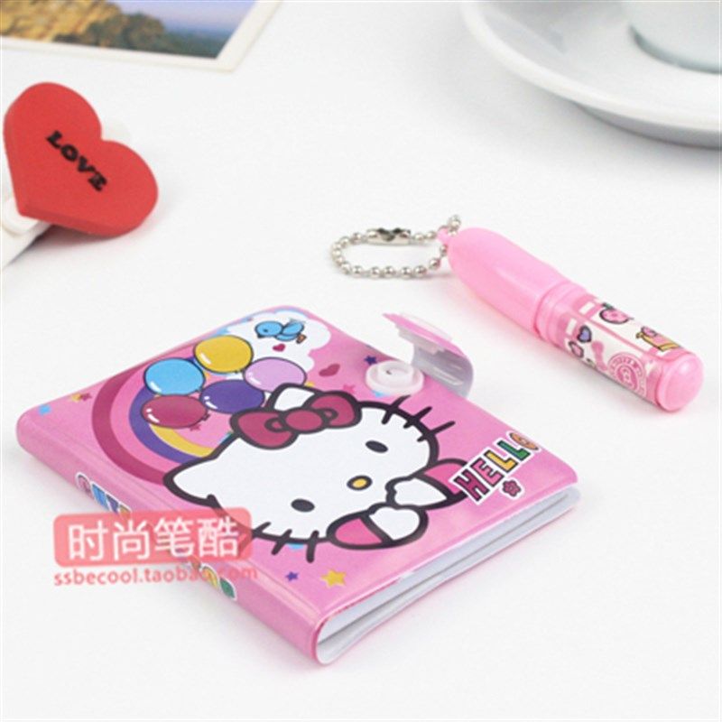 幼儿园儿童礼物学生迷你款卡通胶套笔记本圆珠笔便携本子文具套装,淘宝优惠券,粉丝福利购,淘宝优惠卷