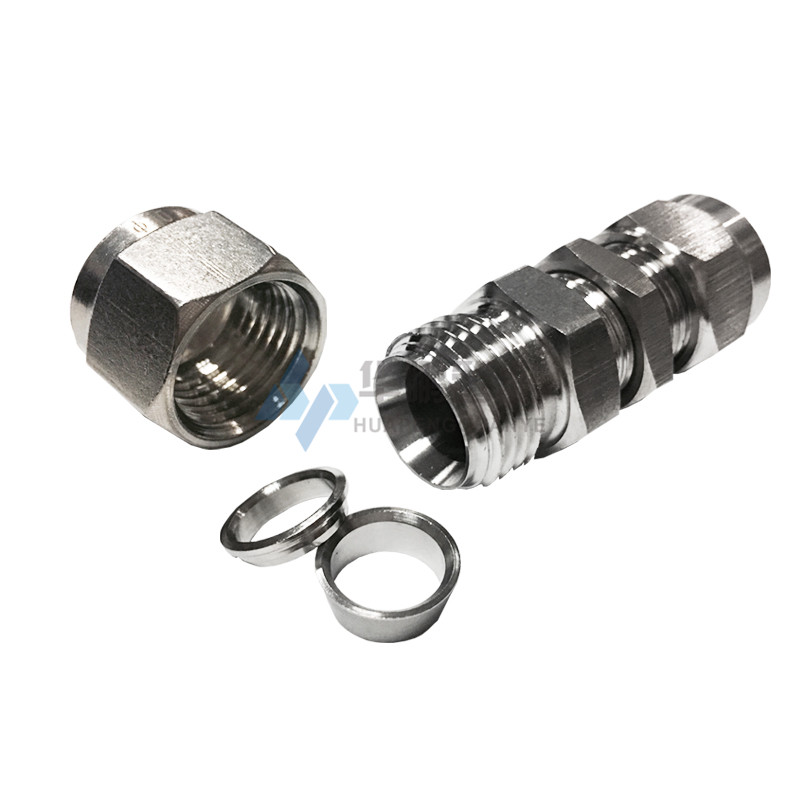 304不锈钢卡套转快拧接头穿隔板安装硬管转软管穿板接头PU管接头,淘宝优惠券,粉丝福利购,淘宝优惠卷