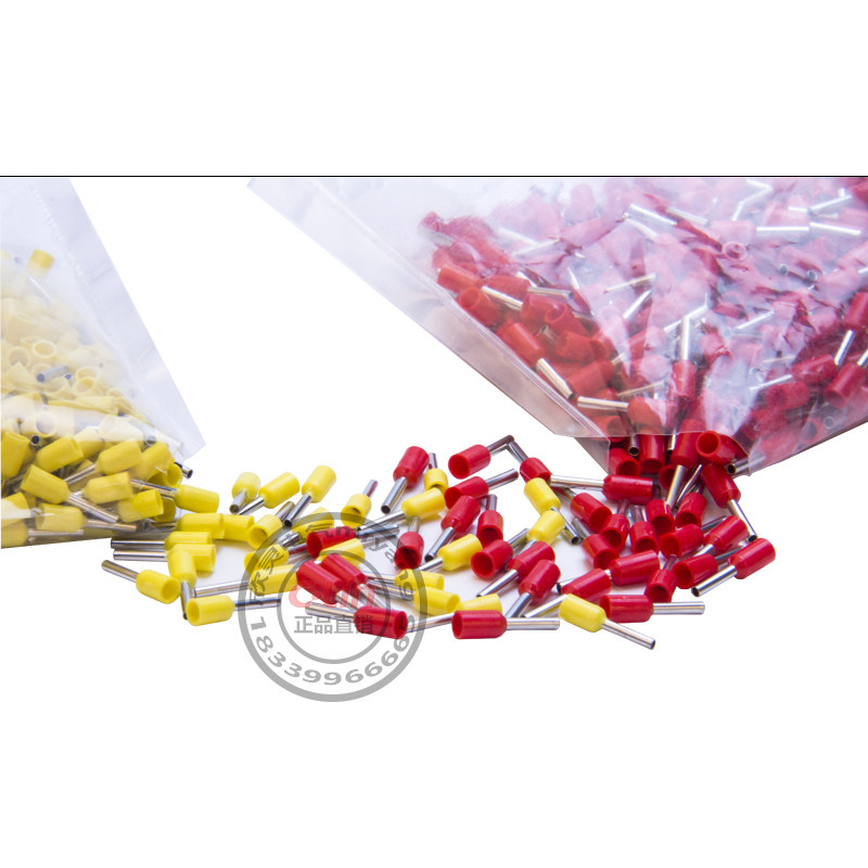 E0508管型端子E1008针型E7508欧式冷压1平方接线端子压线耳E1508,淘宝优惠券,粉丝福利购,淘宝优惠卷