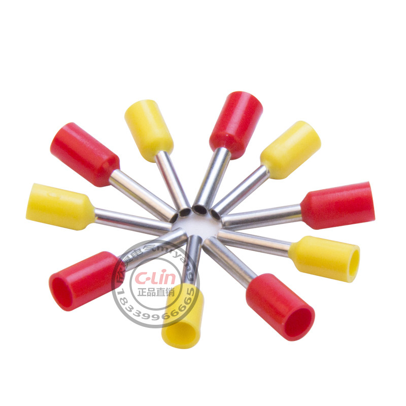 E0508管型端子E1008针型E7508欧式冷压1平方接线端子压线耳E1508,淘宝优惠券,粉丝福利购,淘宝优惠卷