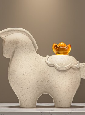 马上有钱摆e件招财客厅电视柜酒柜玄关装饰品办公室开业乔迁礼物